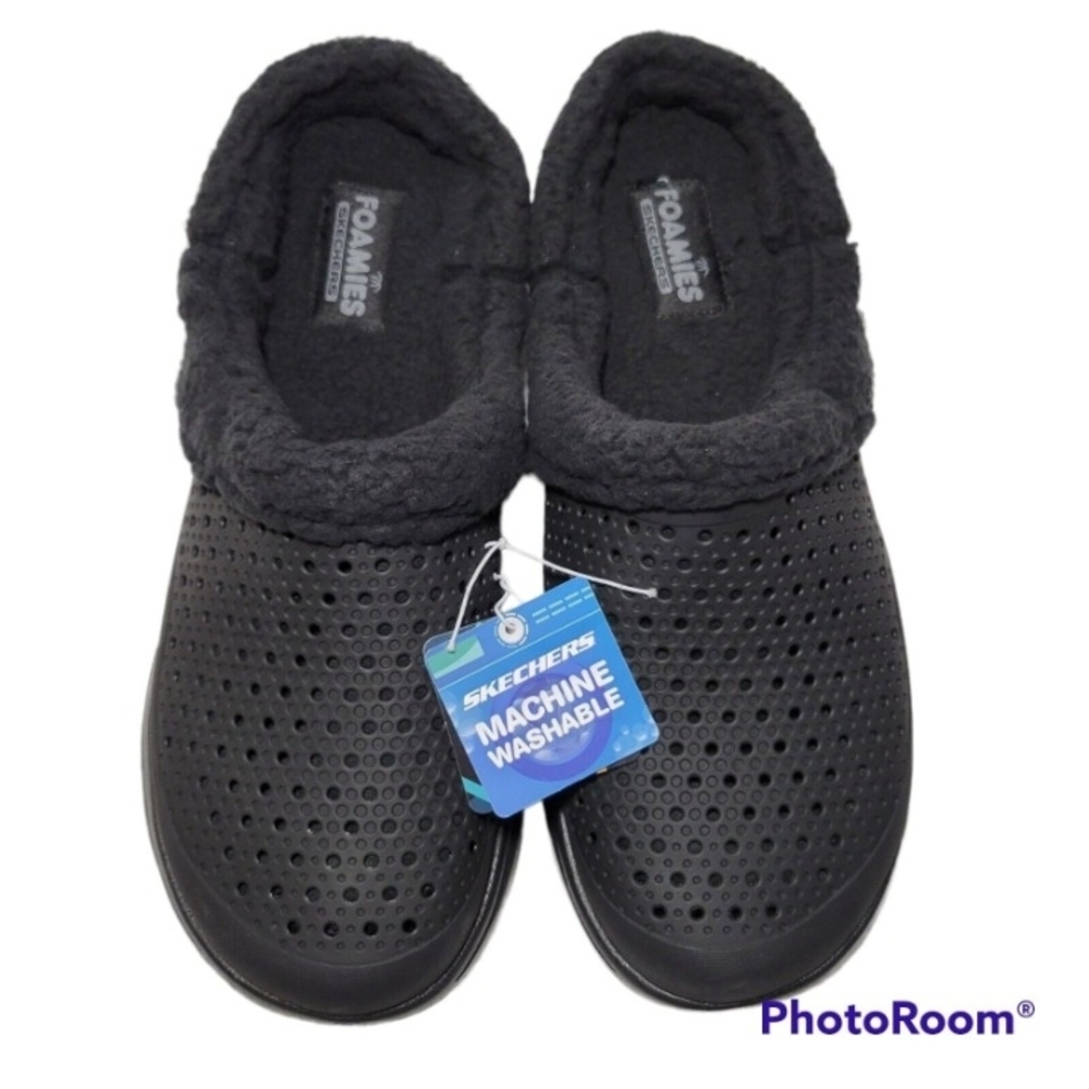 Skechers Kids Black Foamies Shoes